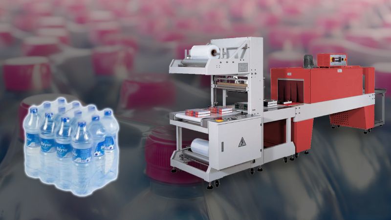 دستگاه شیرینگ پک بطری