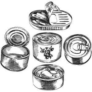 تاریخچه بسته بندی و قوطی کنسرو اختراع