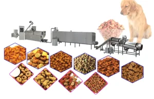 خط تولید غذای حیوانات خانگی خط تولید غذای سگ و گربه گرانولی