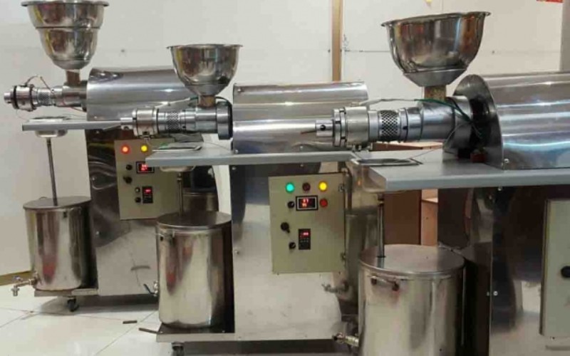 دستگاه روغن گیری پرس سرد