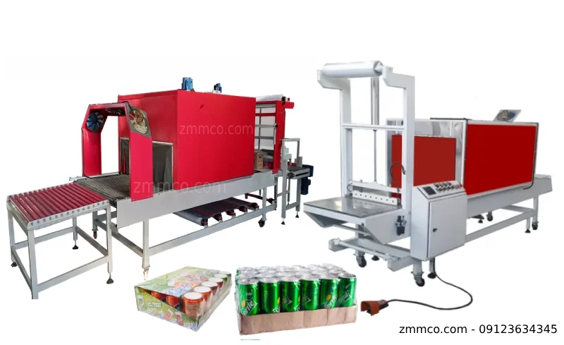 دستگاه شیرینگ پک مناسب برای کارگاه های بسته بندی