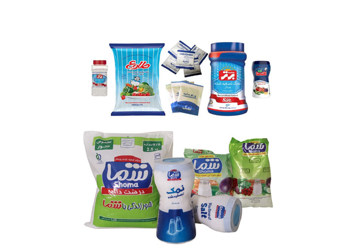 انواع دستگاه های بسته بندی نمک دریا