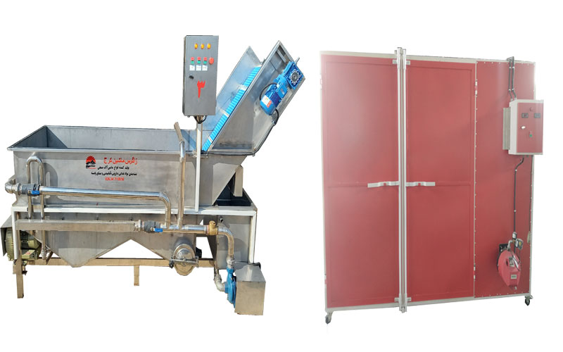 دستگاه های لازم جهت راه اندازی خط خشک کن سبزیجات