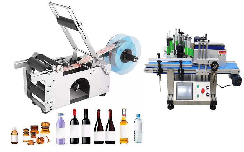 انواع دستگاه لیبل زن بطری