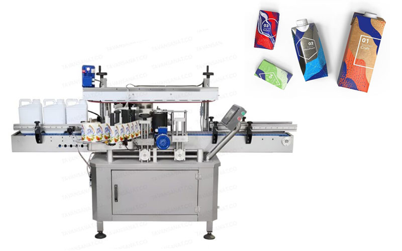 دستگاه لیبل زن پاکت