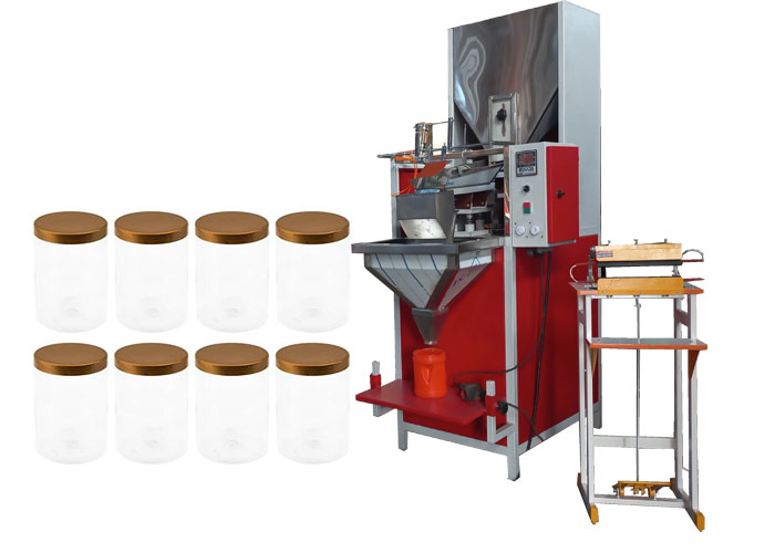 دستگاه پرکن برای ظروف پلاستیکی و شیشه ای