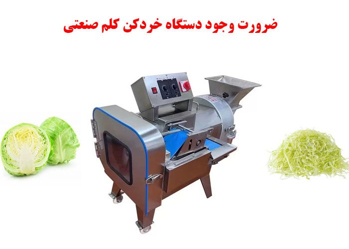 ضرورت وجود دستگاه خردکن کلم صنعتی